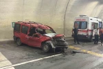 Cankurtaran Tüneli’nde kaza: 2 yaralı 