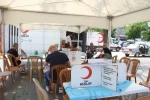 Çarşamba’da kan bağışı kampanyasına yoğun ilgi