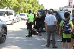 Çarşamba’da otomobille motosiklet çarpıştı: 1 yaralı
