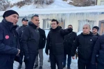 Çatak’ta çığ afeti sonrası saha incelemesi yapıldı