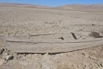 Çavuşçu Gölü kurudu, çatlamış toprağa dönüştü