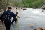 Çayda kaybolan gencin çocuklara boks öğretirken görüntüleri ortaya çıktı
