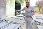 Cemiyetlerin vazgeçilmezi demir masalar sezona hazırlanıyor