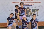 Çermikli sporcular ödüllerle döndü