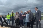Çeşmeli- Kızkalesi Otoyolunda çalışmalar yerinde incelendi 