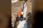 Çetibeli Mahallesi’nin içme suyu hatları yenileniyor