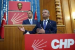 CHP Grup Başkanı Özel: "AK Parti'nin kötü planına kim yol veriyorsa hakkımı helal etmiyorum"