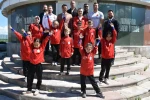 Cimnastikçiler analig yolcusu