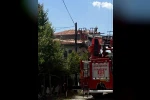 Çocuğun oynadığı ateş evi yaktı