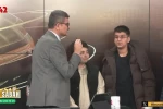 Çocuklardan TV42'ye şivlilikte tatlı sürpriz