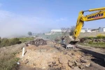 Çöken Selendi-Kula eski yolunda çalışmalar devam ediyor