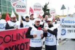 Colins’te grev kararı