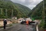 Çoruh EDAŞ, sel felaketinin ardından onarım için sahada