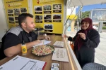 Çorum Belediyesi Çözüm Merkezi Noktası Saat Kulesi önünde kuruldu