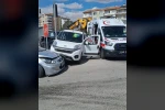 Çorum’da 3 araç kavşakta çarpıştı: 2 yaralı