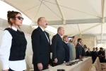 Cumhurbaşkanı Erdoğan, 8 Kasım Zafer Günü’nün kutlandığı tören alanında