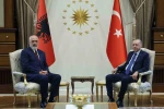 Cumhurbaşkanı Erdoğan, Arnavutluk Başbakanı Edi Rama ile görüştü