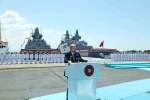 Cumhurbaşkanı Erdoğan: "Askeri gemi inşa sanayimiz, 103 yıllık cumhuriyet tarihimizin en yoğun ve en verimli günlerini yaşıyor"