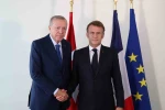 Cumhurbaşkanı Erdoğan, Fransa Cumhurbaşkanı Macron ile görüştü