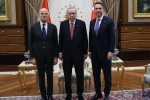 Cumhurbaşkanı Erdoğan, İtalya Milli Hidrokarbon Ajansı Başkanı Descalzi’yi kabul etti