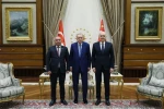 Cumhurbaşkanı Erdoğan, Kırgızistan Meclis Başkanı Turgunbek uulu’yu kabul etti