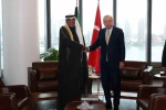 Cumhurbaşkanı Erdoğan, Kuveyt Veliaht Prens Sabah Halid es-Sabah’ı kabul etti