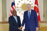 Cumhurbaşkanı Erdoğan, Liberya Cumhurbaşkanı Boakai ile görüştü