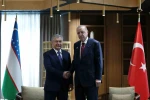 Cumhurbaşkanı Erdoğan, Özbekistan Cumhurbaşkanı Mirziyoyev ile görüştü