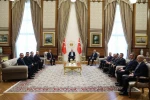 Cumhurbaşkanı Erdoğan, Özbekistan heyetini kabul etti
