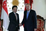 Cumhurbaşkanı Erdoğan, Singapur Başbakanı Lawrence Wong’u kabul etti