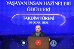 Cumhurbaşkanı Erdoğan: "Son 23 yılda yurt dışına kaçırılan 13 bin 448 eserin ülkemize iadesini sağladık"