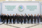 Cumhurbaşkanı Erdoğan, Türkmenistan’da aile fotoğrafı çekimine katıldı