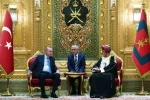 Cumhurbaşkanı Erdoğan, Umman Sultanı El Said ile bir araya geldi