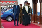 Cumhurbaşkanı Erdoğan, Umman’da resmi törenle karşılandı
