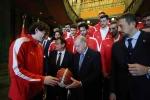 Cumhurbaşkanı Erdoğan’dan A Milli Erkek Basketbol Takımına tebrik