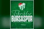 Cumhurbaşkanı Erdoğan’dan Bursaspor’a tebrik mesajı