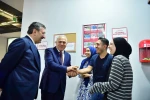 Cumhurbaşkanı Yardımcısı Cevdet Yılmaz, Fatih Merkez Kütüphanesi’ni ziyaret etti