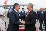 Cumhurbaşkanı Yardımcısı Yılmaz, Kırgızistan Cumhurbaşkanı Caporov ile görüştü