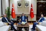 Cumhurbaşkanı Yardımcısı Yılmaz, Memur-Sen Genel Başkanı Yalçın’ı kabul etti
