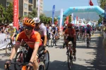 Cumhurbaşkanlığı Bisiklet Turu’nun ikinci etabı, Aydın’dan start aldı