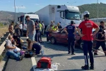 D-650’de iki otomobil çarpıştı: 1’i bebek 7 yaralı