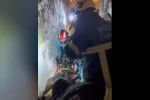 Damda kar temizlerken üzerlerine çığ düştü