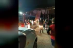 Damperi açılan kamyon kömür bandına, arkadan gelen araç da kamyona çarptı: 5 yaralı