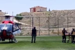 Darende’de evde düşen 98 yaşındaki kadın hava ambulansıyla Malatya’ya sevk edildi