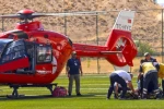 Darende’de kalp krizi şüphesi bulunan hasta hava ambulansıyla sevk edildi
