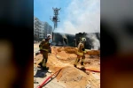 Defne’de korkutan konteyner yangını