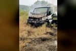 Defne’de pikap alevlere teslim oldu