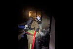 Defne’de yanan ev kullanılmaz hale geldi