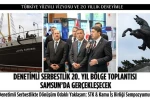 "Denetimli Serbestlik 20. Yıl Bölge Toplantısı" Samsun’da yapılacak