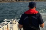 Deniz yatağı ile sürüklenen şahısları sahil güvelik kurtardı